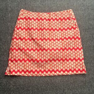 EP Pro Womens Golf Apparel Skort 6 Geometric Pockets Active Wear